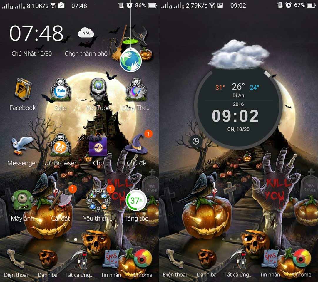 Cách hoá trang cho smartphone của bạn trong mùa Halloween