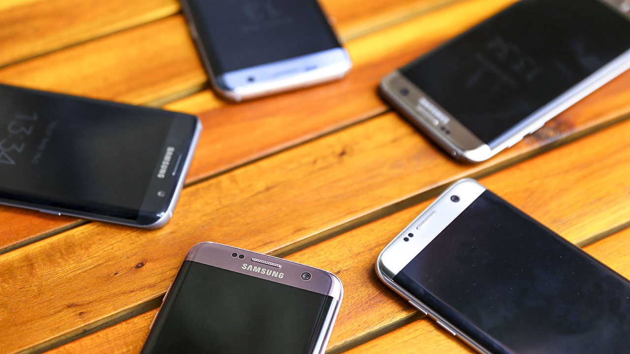 trên tay 5 phiên bản S7 Edge trên tay 5 phiên bản S7 Edge