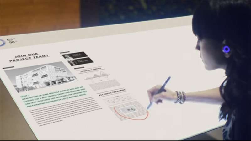 Microsoft muốn tạo nên những sản phẩm cảm ứng với viền bezel tiêu biến hay uốn dẻo một cách độc đáo