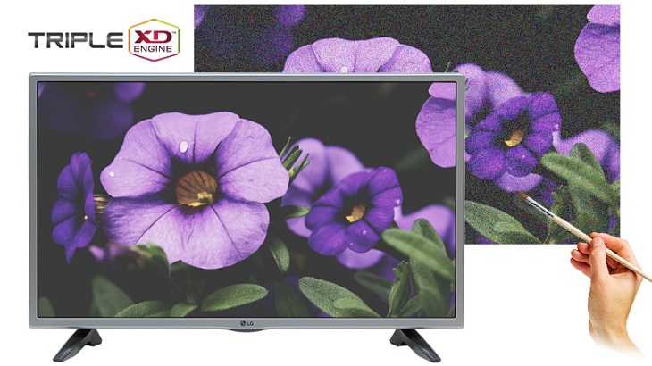 Top 5 TVs with 0% installment payment under 7 million VND
