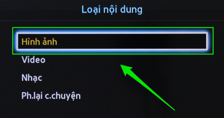 Cách sử dụng remote tivi Samsung K4100 > Chọn hình ảnh