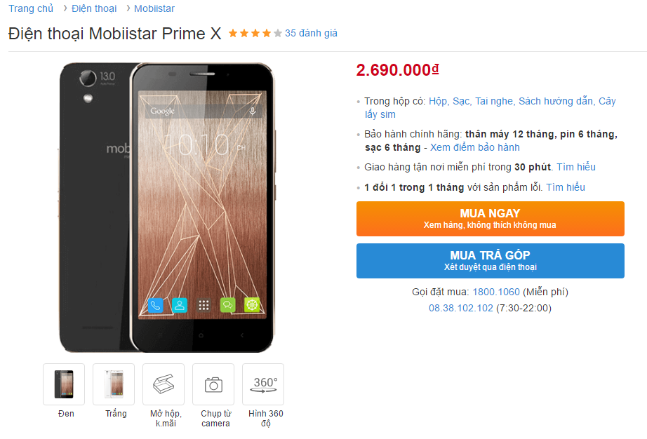 Smartphone thương hiệu Việt giống iPhone 4S tiếp tục được giảm giá Smartphone thương hiệu Việt giống iPhone 4S tiếp tục được giảm giá