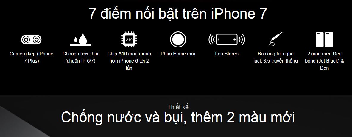 Bộ đôi iPhone 7, iPhone 7 Plus chính thức cho phép đặt hàng kèm bộ quà tặng khủng