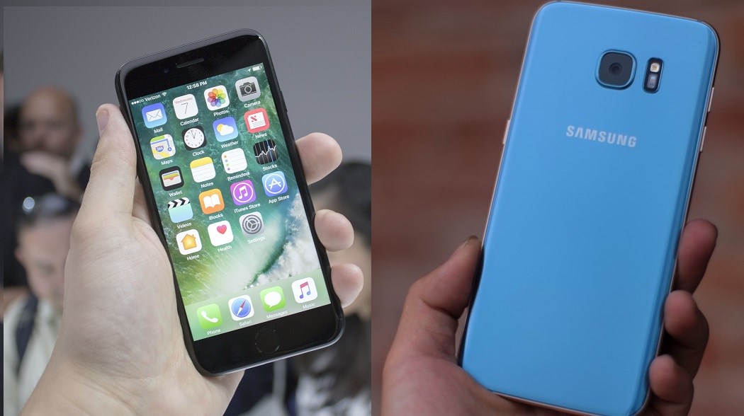 Hôm nay iPhone 7 và S7 Edge Xanh Coral cùng cho phép đặt hàng, bạn thích máy nào hơn?