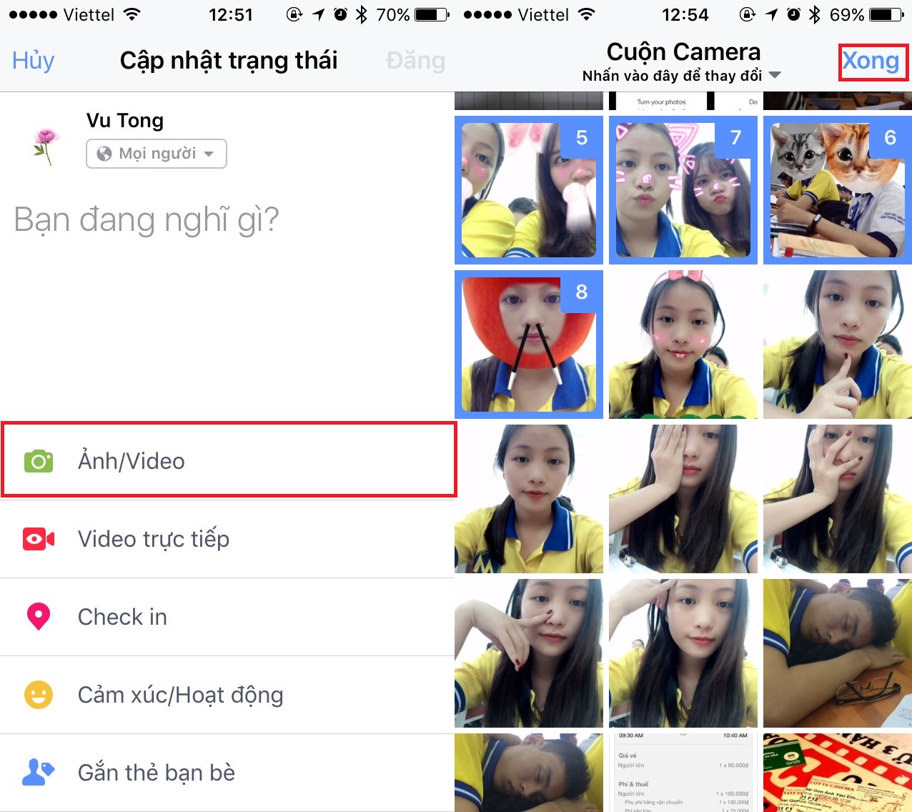 Tạo video độc trình chiếu hình ảnh ngay trên Facebook