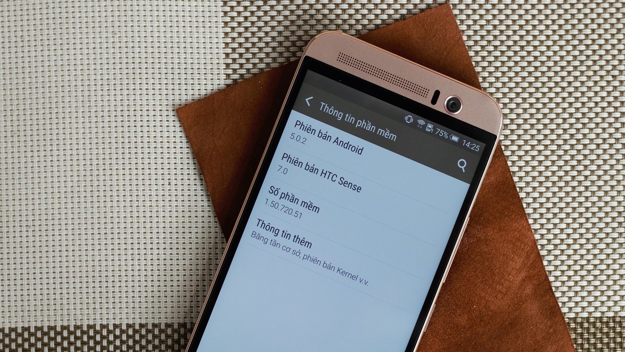 phần mềm trên HTC One ME