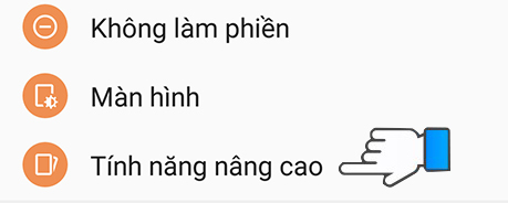 Cách bật tính năng lật úp điện thoại tắt chuông điện thoại 