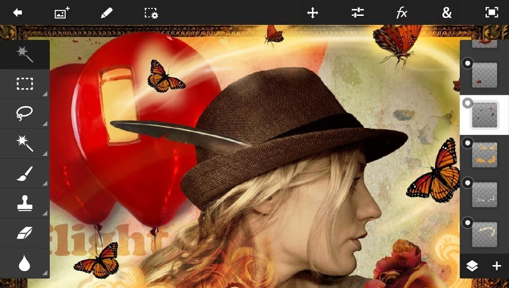 Phần mềm chỉnh sửa mạnh mẽ Photoshop Fix đã cập bến Android