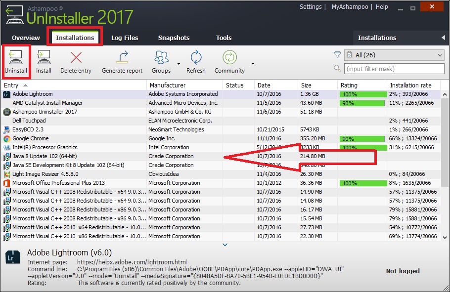 Miễn phí bản quyền Ashampoo UnInstaller 2017 trị giá 1,3 triệu