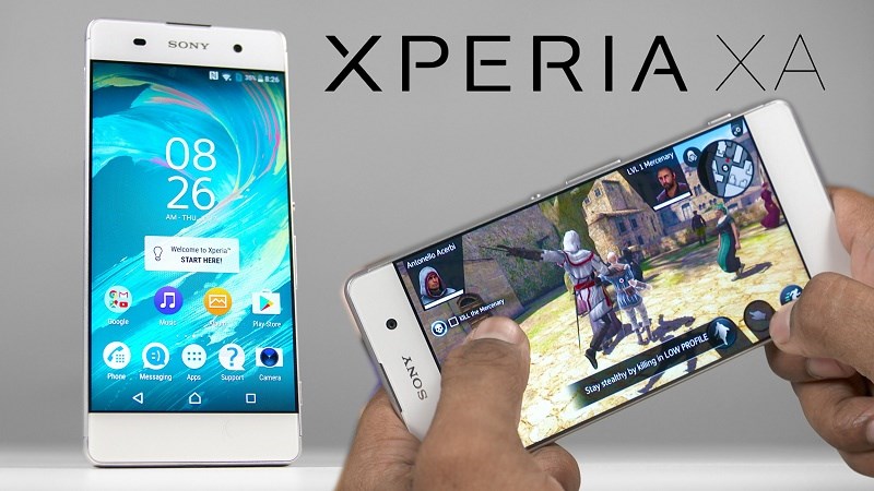 Không chỉ Mi MIX, Xperia XA cũng là chiếc smartphone viền mỏng có thiết kế tuyệt đẹp
