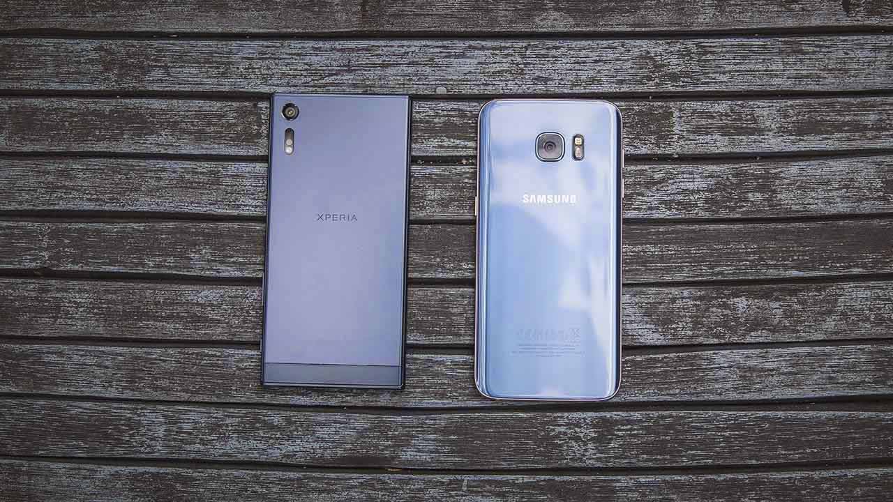 đọ dáng S7 Edge và Xperia XZ đọ dáng S7 Edge và Xperia XZ