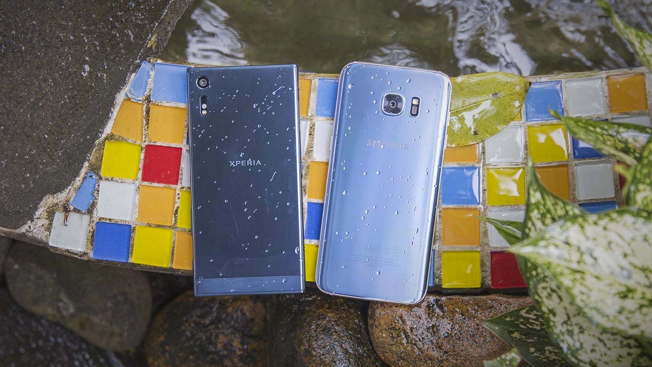 đọ dáng S7 Edge và Xperia XZ đọ dáng S7 Edge và Xperia XZ