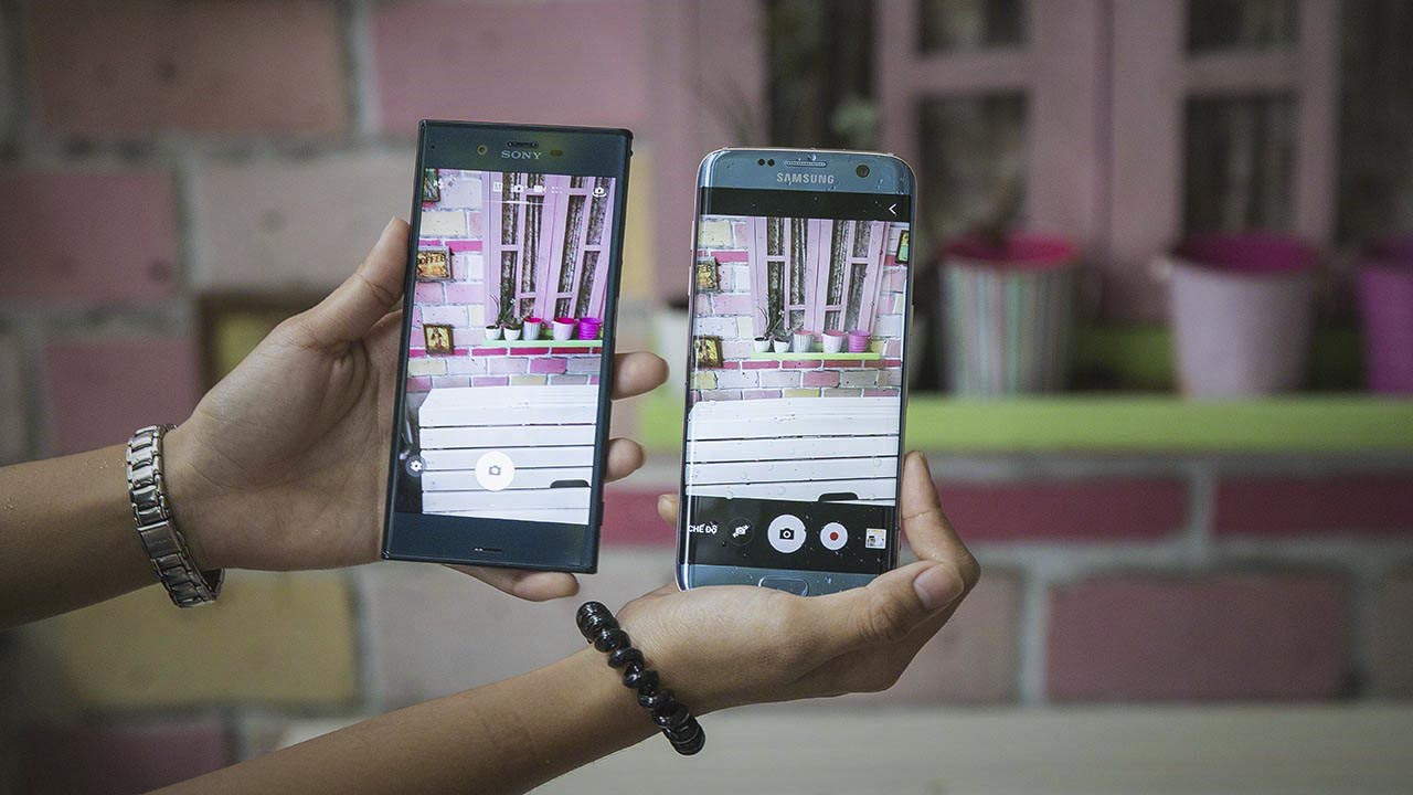 đọ dáng S7 Edge và Xperia XZ đọ dáng S7 Edge và Xperia XZ