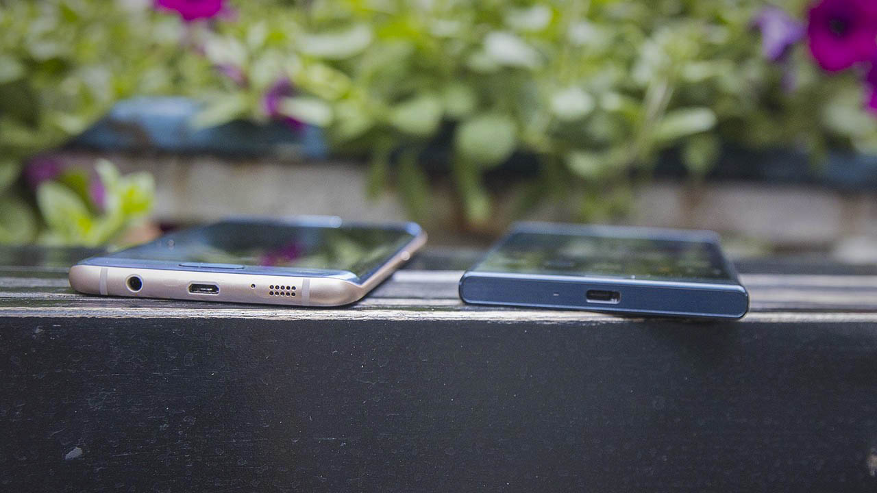 đọ dáng S7 Edge và Xperia XZ đọ dáng S7 Edge và Xperia XZ