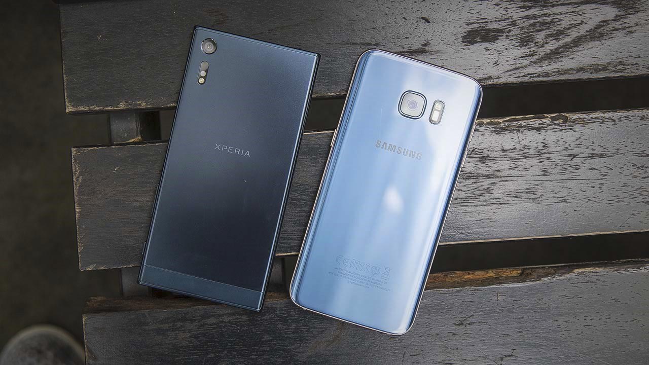 đọ dáng S7 Edge và Xperia XZ đọ dáng S7 Edge và Xperia XZ