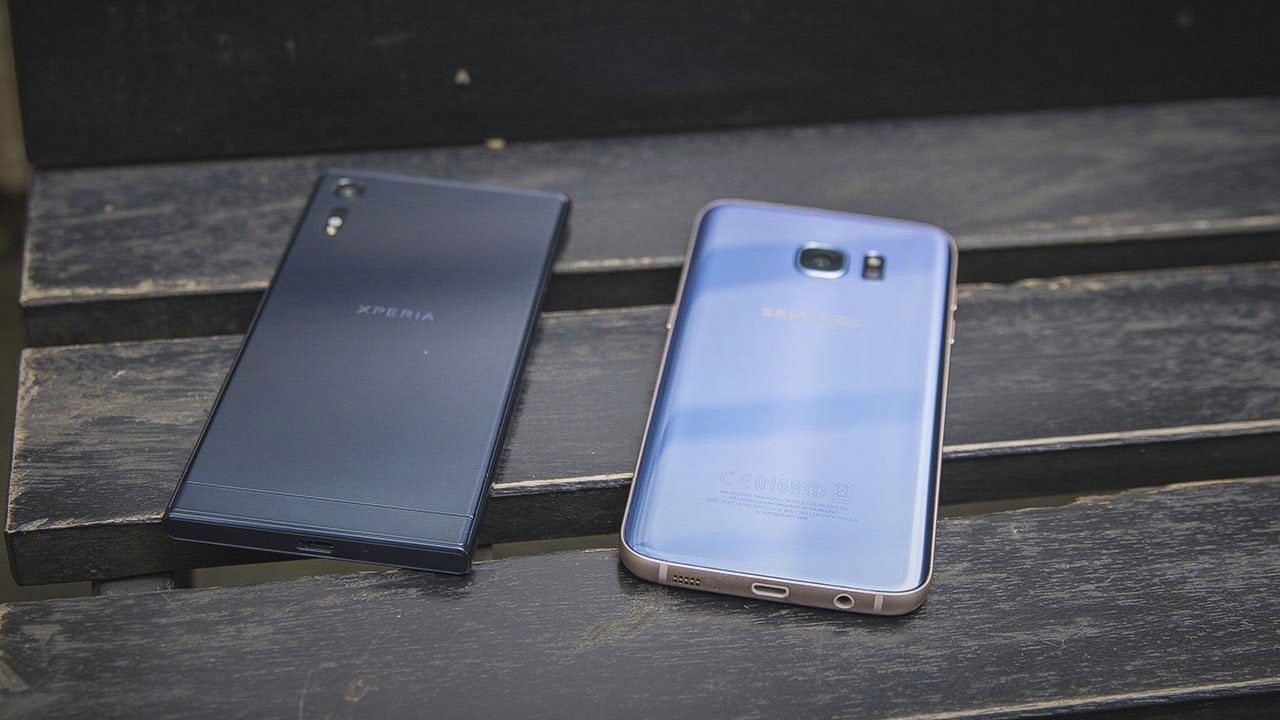 đọ dáng S7 Edge và Xperia XZ đọ dáng S7 Edge và Xperia XZ