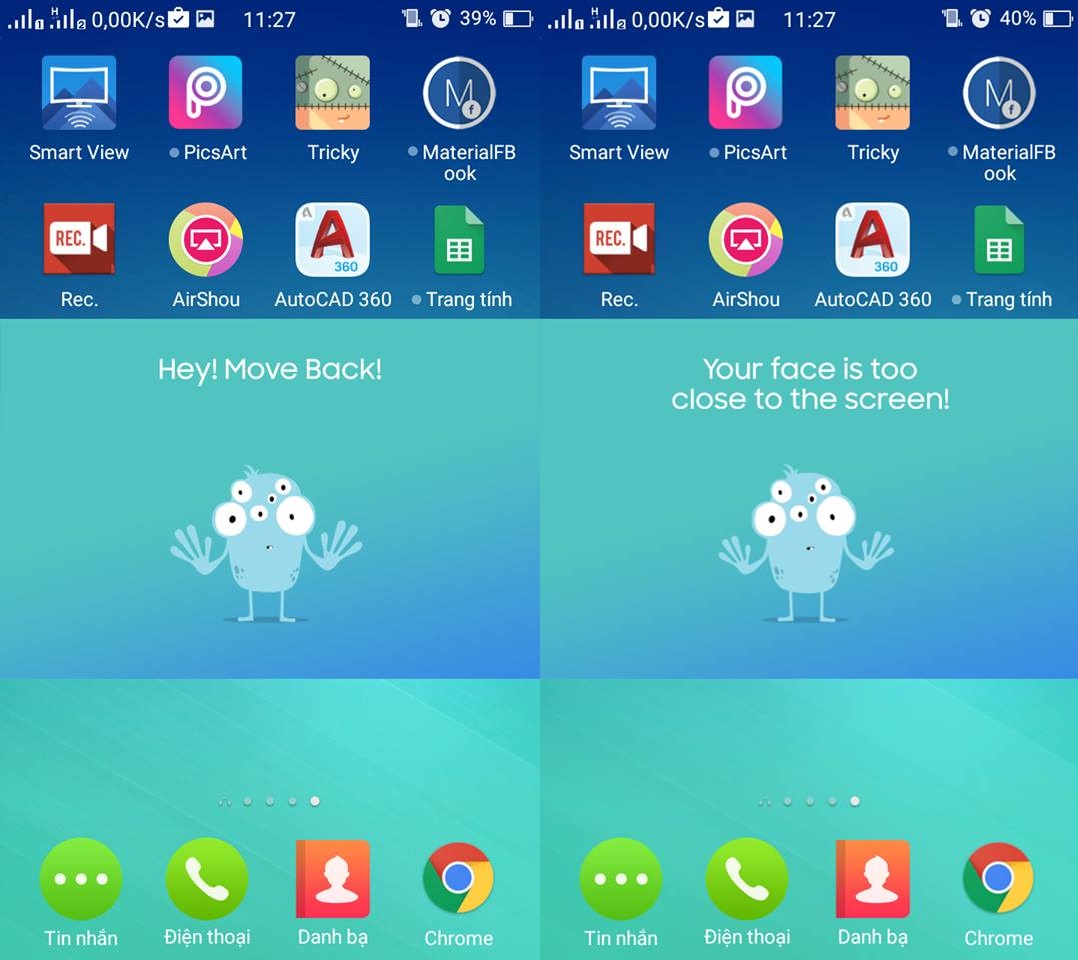 Samsung Safety Screen