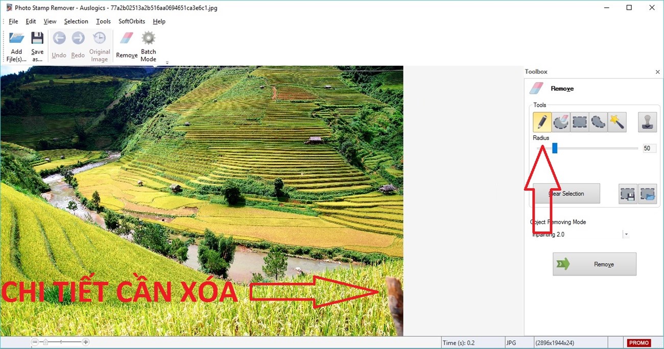 Xóa chi tiết dư thừa trên ảnh chỉ với 1 click chuột, đang miễn phí có hạn