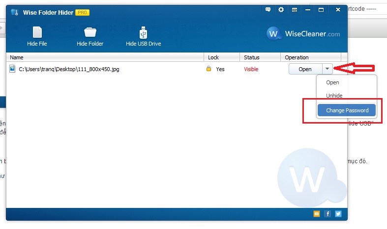 Phần mềm ẩn thư mục, tập tin đang miễn phí bản quyền giá 20 USD Phần mềm ẩn thư mục, tập tin đang miễn phí bản quyền giá 20 USD