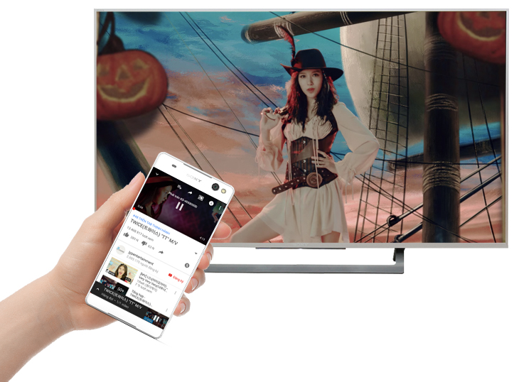 Chiếu video YouTube lên tivi