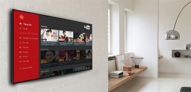 Vì sao YouTube không dùng được bàn phím để gõ tìm kiếm trên tivi?