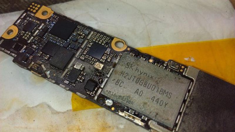 main iPhone bị sửa