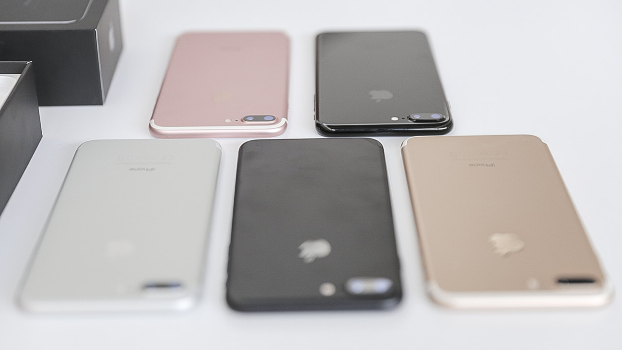 trên tay iphone 7 plus chính hãng