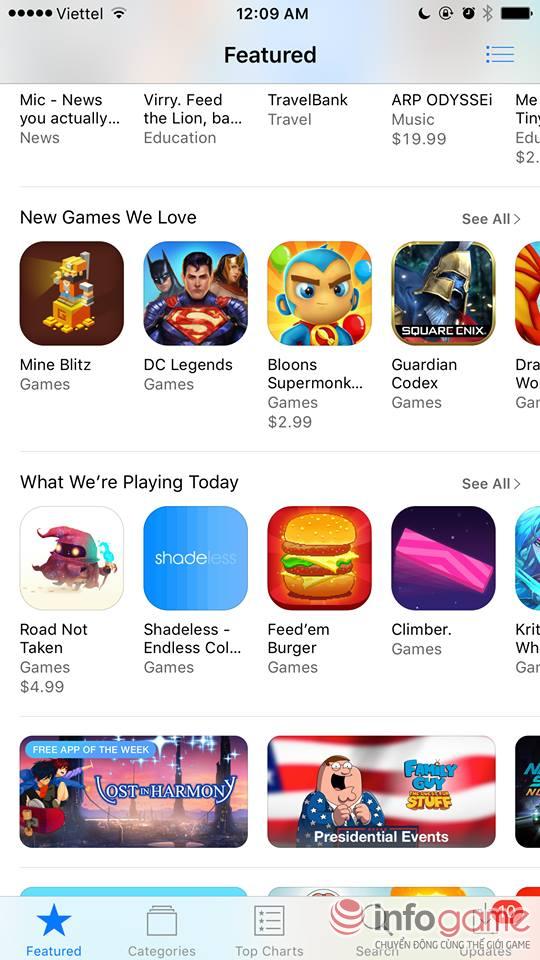 Kinh ngạc doanh thu của kho ứng dụng App Store