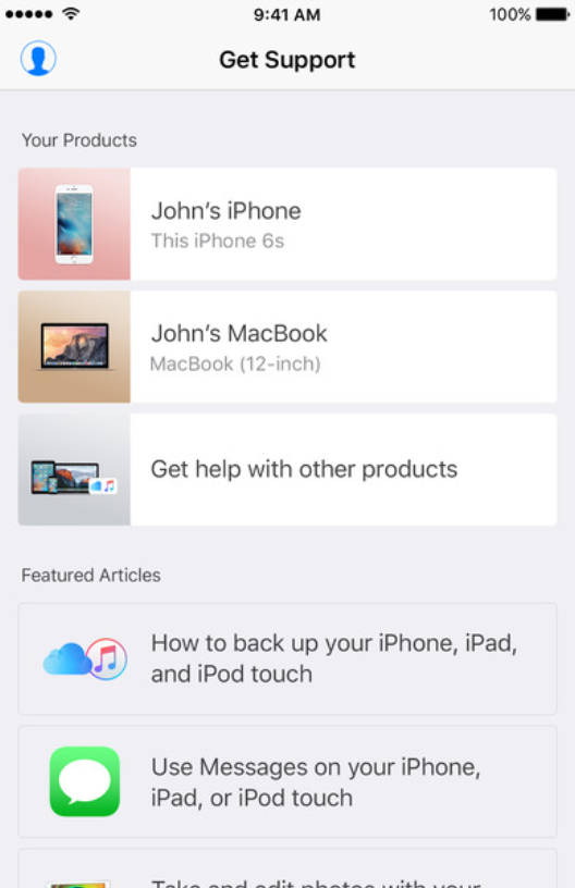 Apple tung ứng dụng hỗ trợ cho người dùng iPhone
