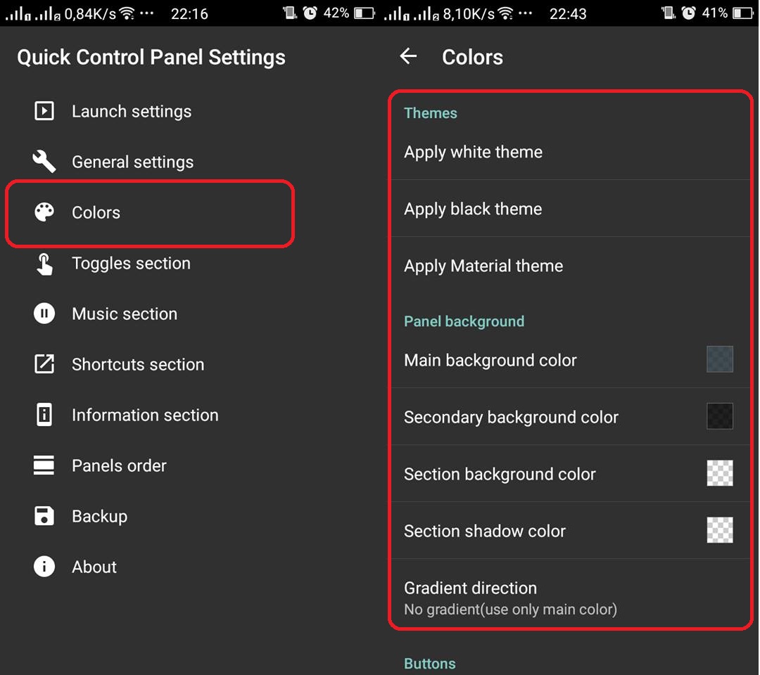 Control center