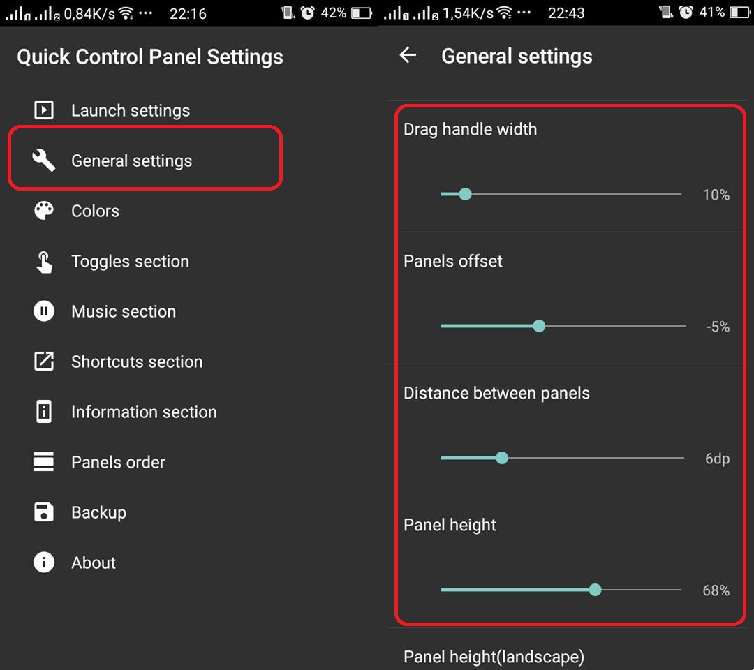 Control center