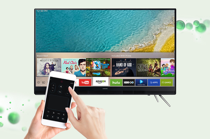 Điều khiển tivi Samsung bằng điện thoại So sánh ứng dụng điều khiển tivi bằng điện thoại của Sony và Samsung > Điều khiển tivi Samsung bằng điện thoại