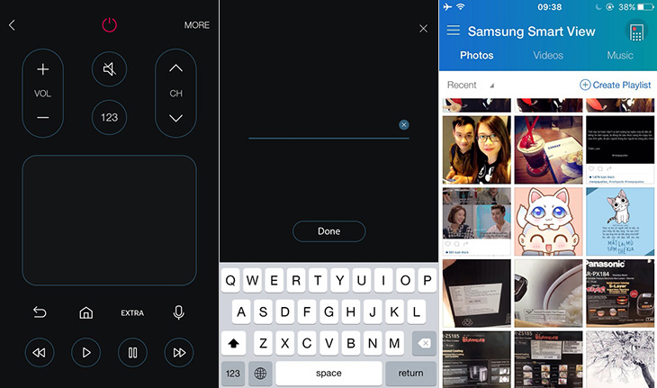 Ứng dụng Samsung Smart View So sánh ứng dụng điều khiển tivi bằng điện thoại của Sony và Samsung > Ứng dụng Samsung Smart View