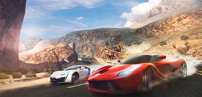 Tivi nào chơi được game Asphalt 8?