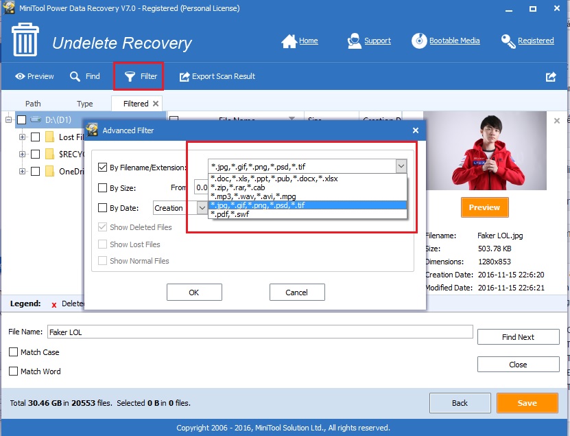 Phục hồi mọi thứ đã xóa với MiniTool Power Data Recovery Personal 7 Phục hồi mọi thứ đã xóa với MiniTool Power Data Recovery Personal 7