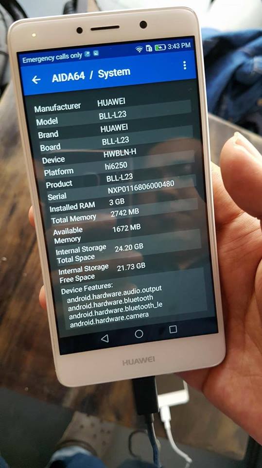 GR5 2017 sẽ nâng RAM lên 3GB, ROM 32GB - Đối thủ nặng ký của OPPO F1s và J7 Prime