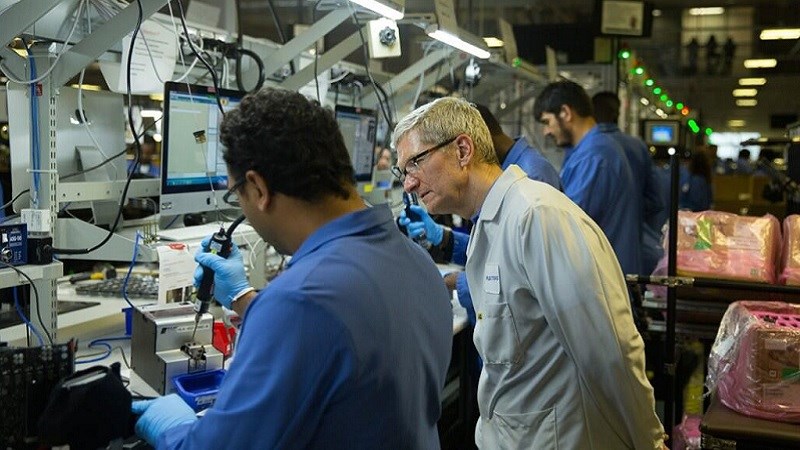 Đưa dây chuyền sản xuất của Apple về Mỹ là viển vông Đưa dây chuyền sản xuất của Apple về Mỹ là viển vông