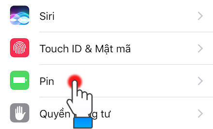 Chọn pin