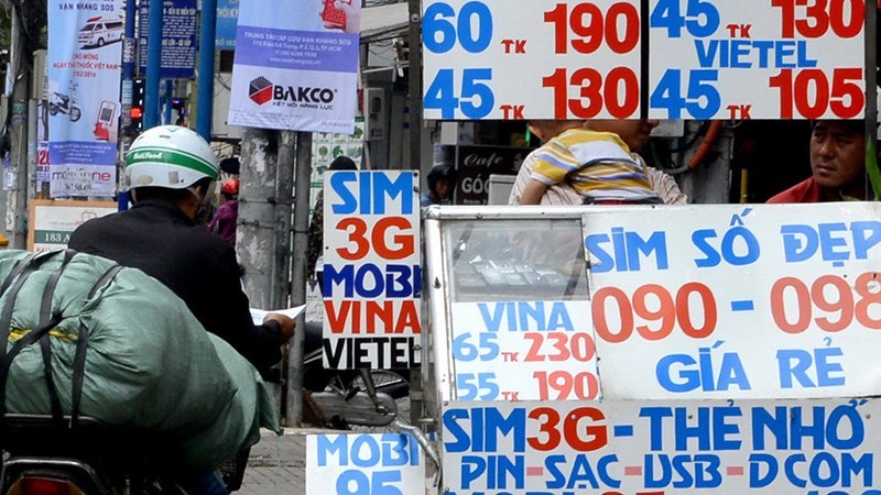 Các đại lý ngưng nhập SIM di động mới