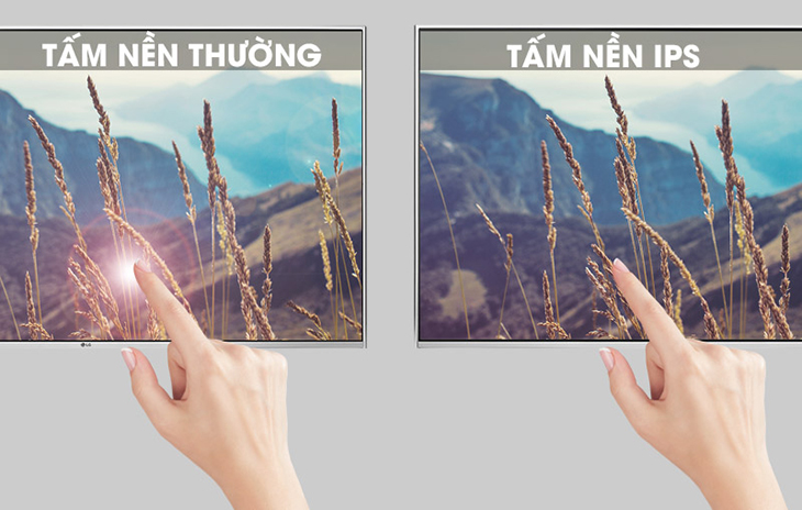Tấm nền IPS trên tivi LG