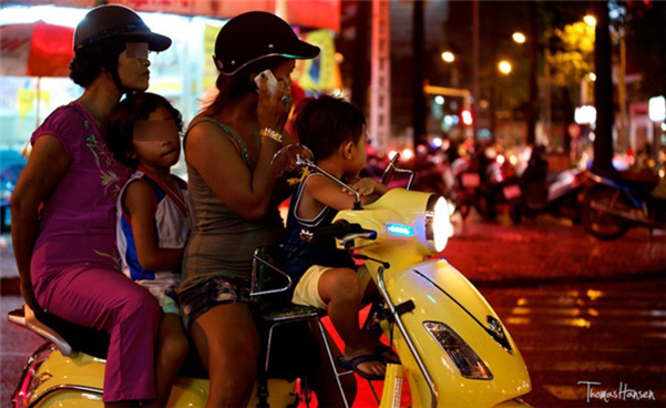 Hành vi này sẽ bị phạt tiền, mức phạt sẽ khác nhau tùy vào từng loại xe.