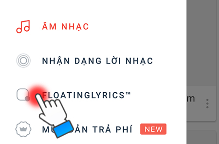 Cách hiển thị lời bài hát khi nghe nhạc bằng YouTube trên điện thoại Android