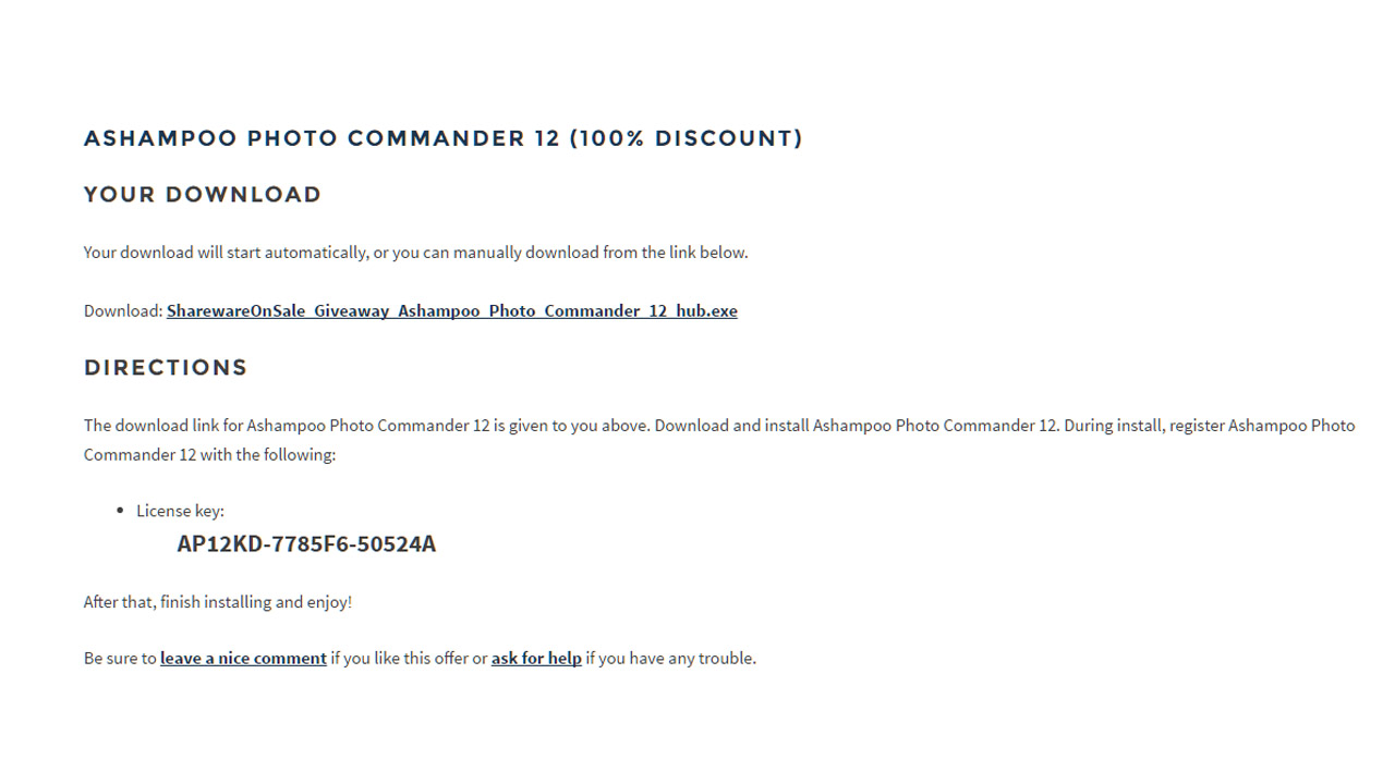 tải Ashampoo Photo Commander