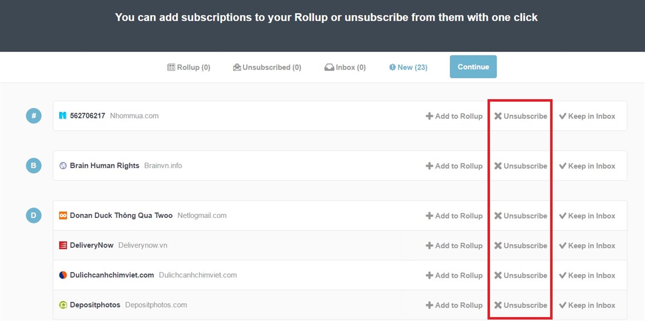 Chặn toàn bộ email rác chỉ với vài click chuột