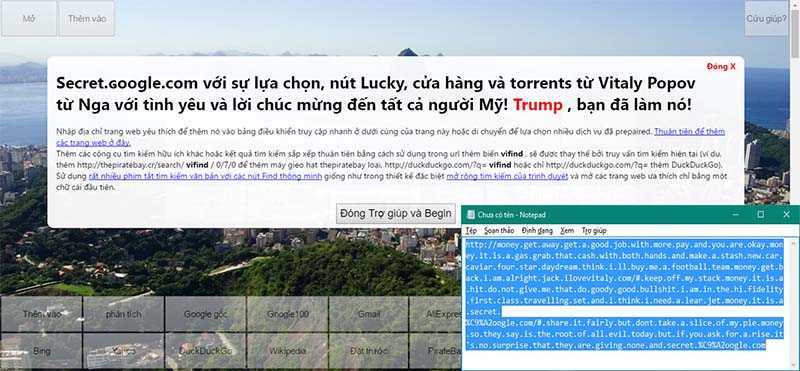 Khi vào ɢoogle.com bạn sẽ bị dẫn đến một trang web vô cùng spam Khi vào ɢoogle.com bạn sẽ bị dẫn đến một trang web vô cùng spam