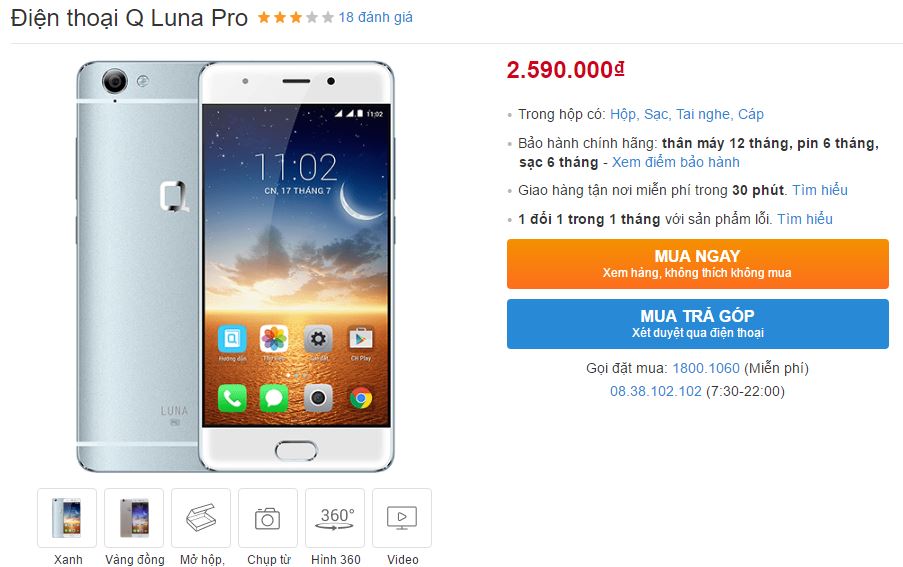 Smartphone thiết kế cực đẹp, camera 13MP được giảm giá chỉ còn 1 nửa Smartphone thiết kế cực đẹp, camera 13MP được giảm giá chỉ còn 1 nửa