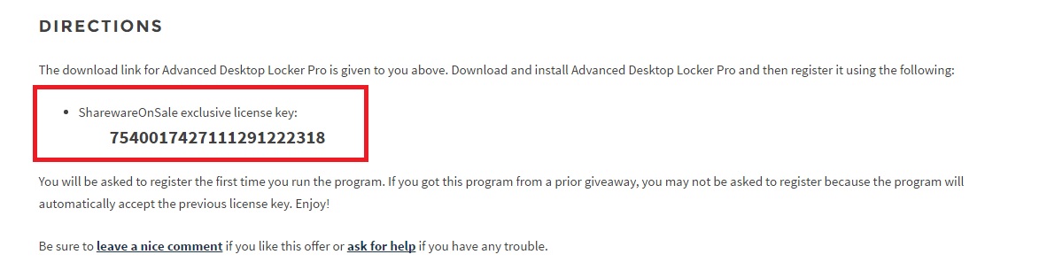 Desktop Locker Pro: Đa dạng cách bảo vệ máy tính, miễn phí bản quyền 770.000 VNĐ Desktop Locker Pro: Đa dạng cách bảo vệ máy tính, miễn phí bản quyền 770.000 VNĐ