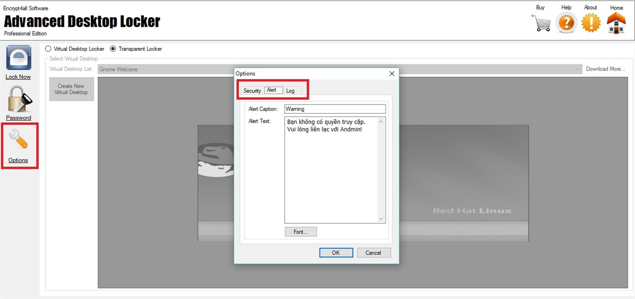 Desktop Locker Pro: Đa dạng cách bảo vệ máy tính, miễn phí bản quyền 770.000 VNĐ Desktop Locker Pro: Đa dạng cách bảo vệ máy tính, miễn phí bản quyền 770.000 VNĐ