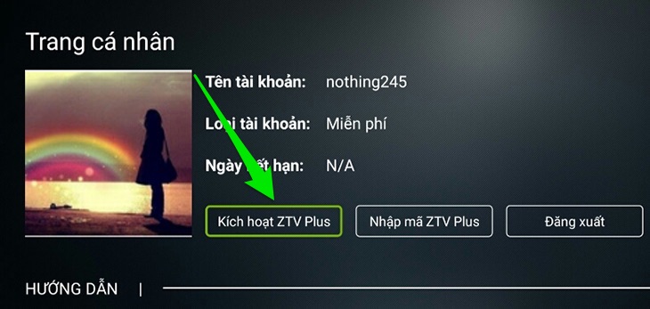 Chọn ZTV Plus