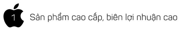 Sản phẩm cao cấp, biên lợi nhuận cao Sản phẩm cao cấp, biên lợi nhuận cao